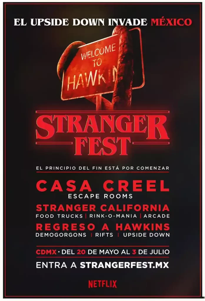 Stranger Fest en la CdMx.