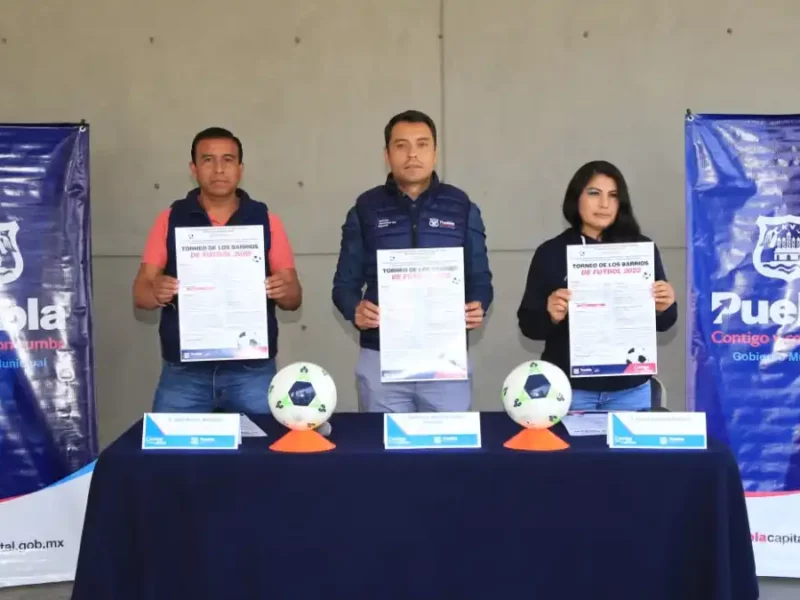 El fútbol regresa con el Torneo de los Barrios del Ayuntamiento De Puebla