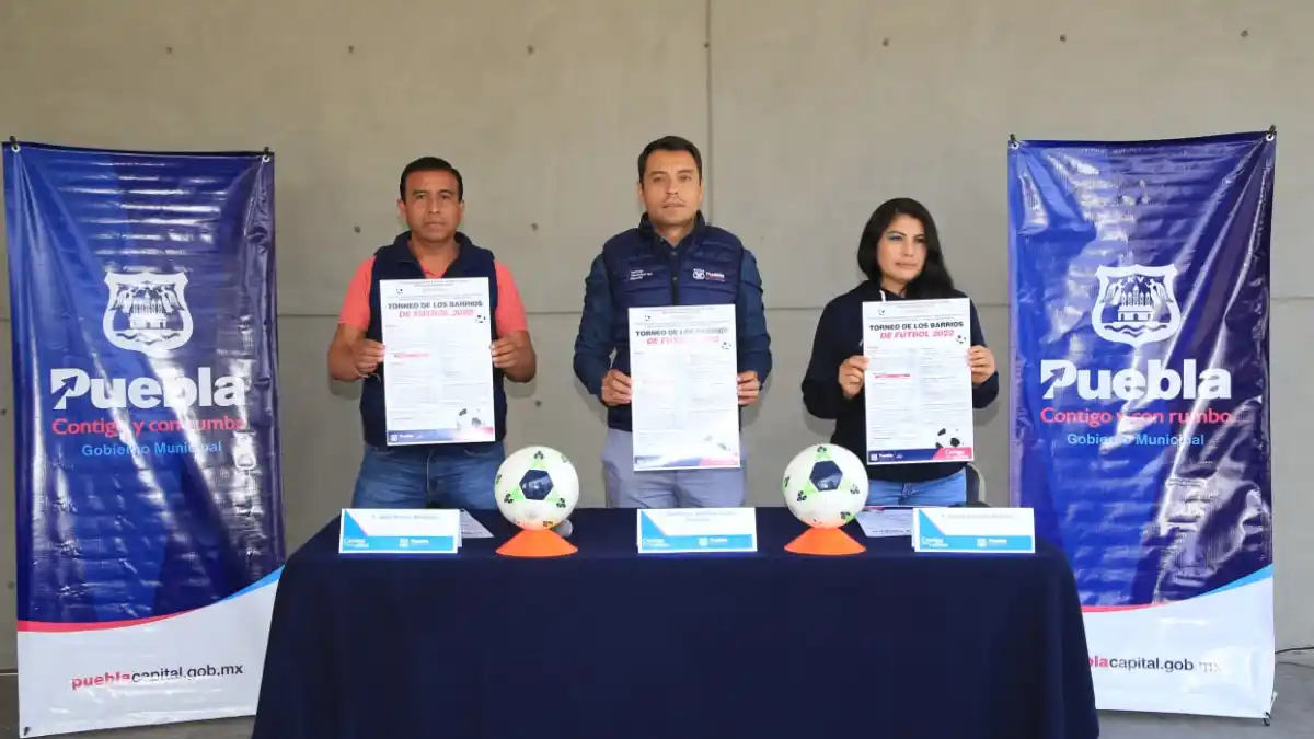 El fútbol regresa con el Torneo de los Barrios del Ayuntamiento De Puebla