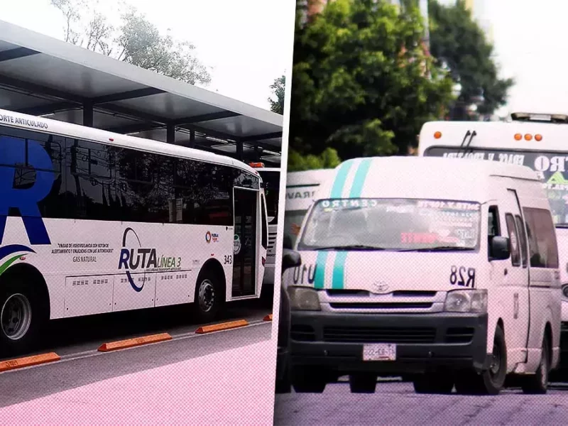 Transportistas Puebla exigen eliminar tarifas preferenciales y circular por las calles del RUTA