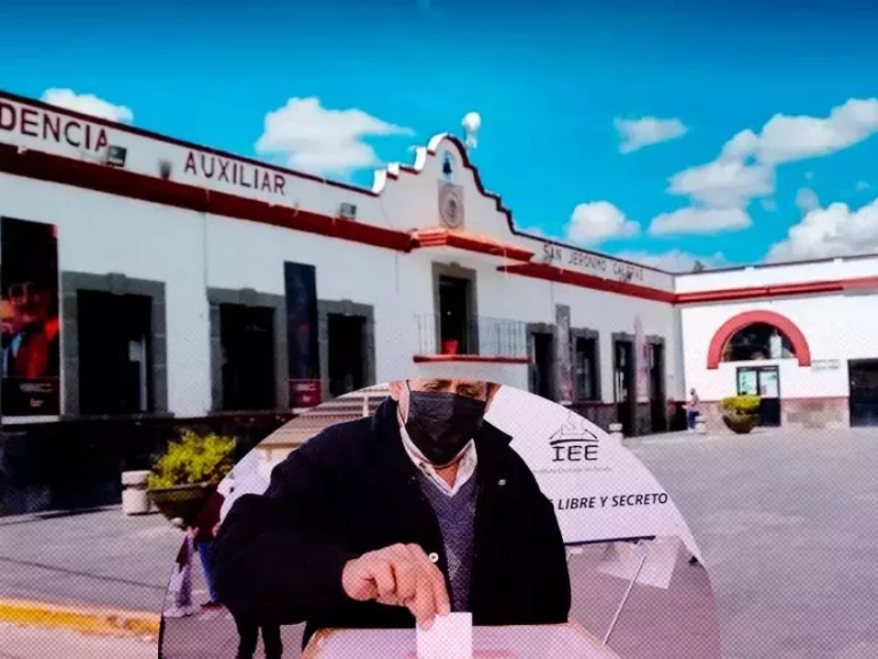 Tres candidatos participarán en las elecciones de San Jerónimo Caleras; serán el 5 de junio