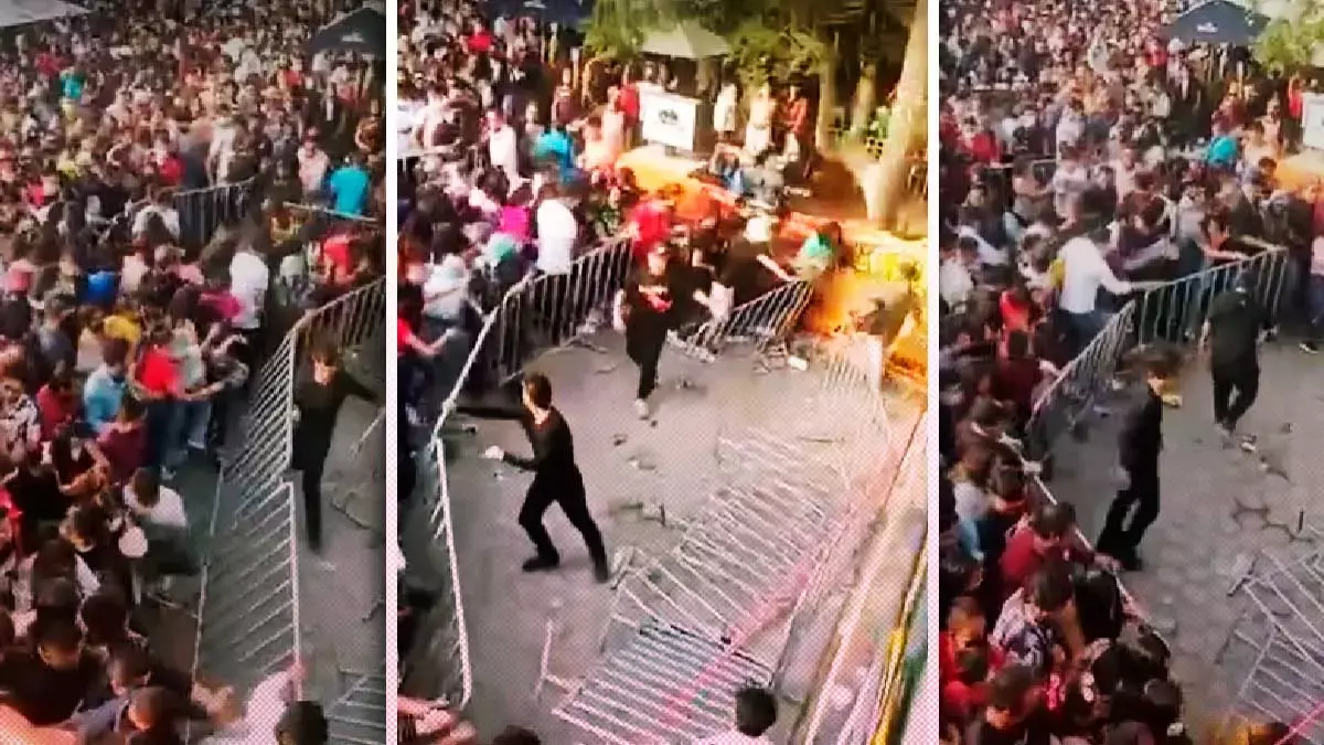 Un fraude la Feria de la Michelada en Cholula