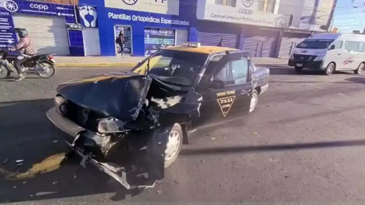 Reportan tres accidentes en Puebla.