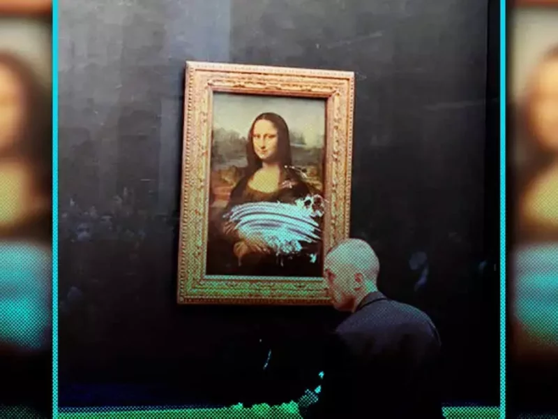 Vandalizaron “La Monna Lisa”, el cuadro más famoso del planeta