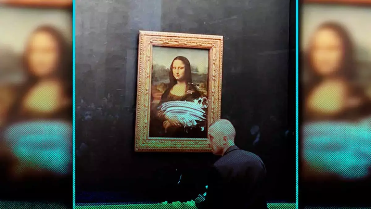 Vandalizaron “La Monna Lisa”, el cuadro más famoso del planeta