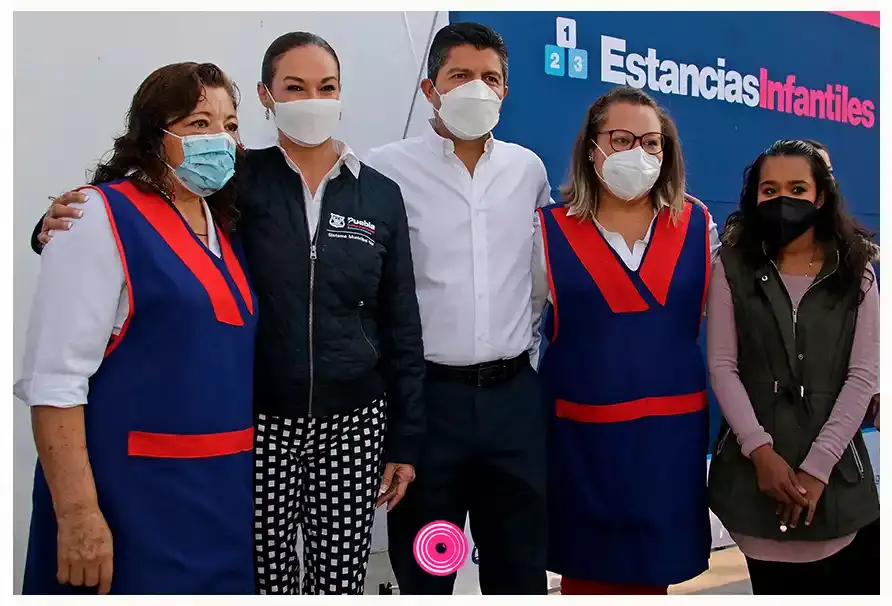 Apoyos para estancias infantiles en Puebla.