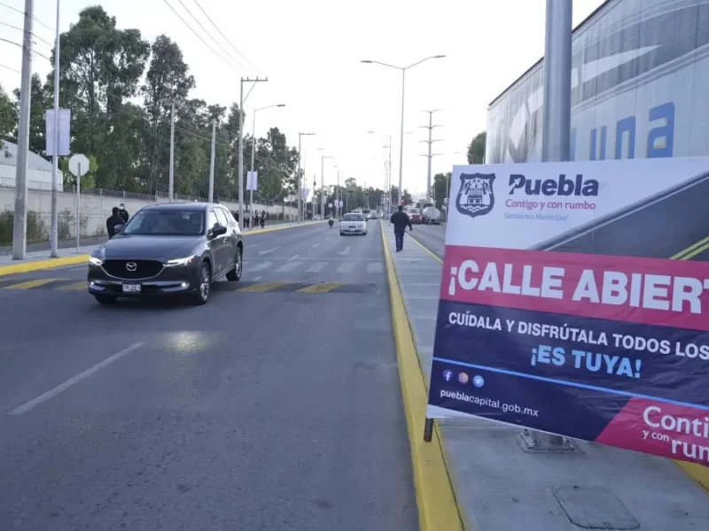 Pavimentación de calles.