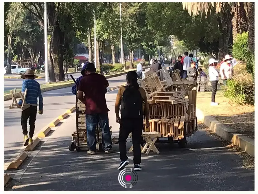 Desfile del 5 de Mayo.
