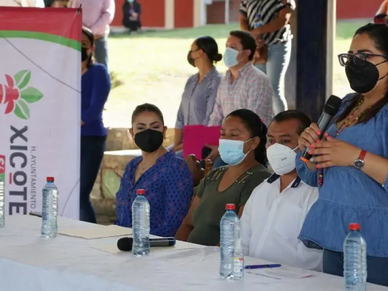 Lupita Vargas, alcaldesa de Xicotepec.