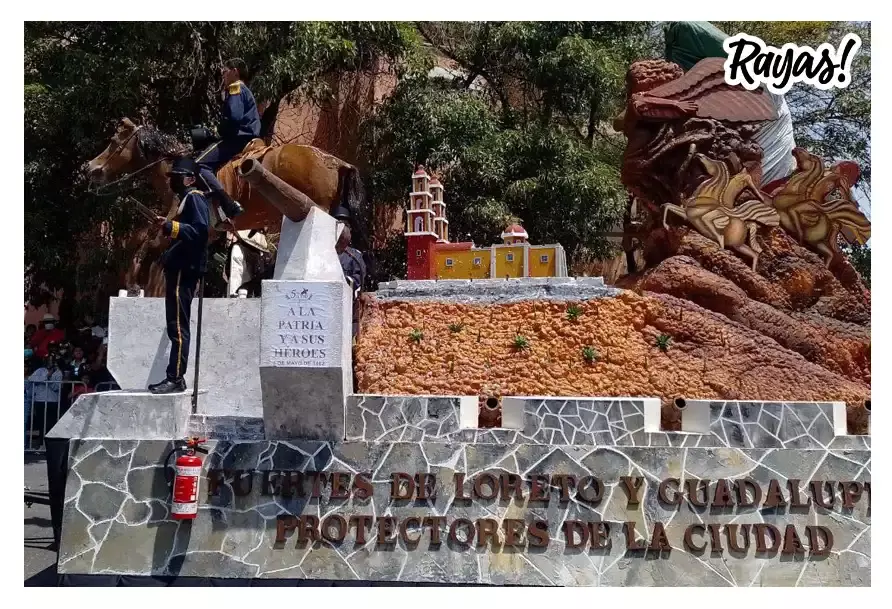Desfile del 5 de Mayo.