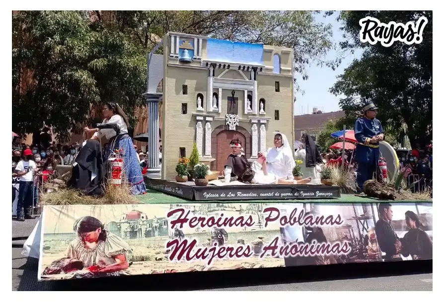 Desfile del 5 de Mayo.