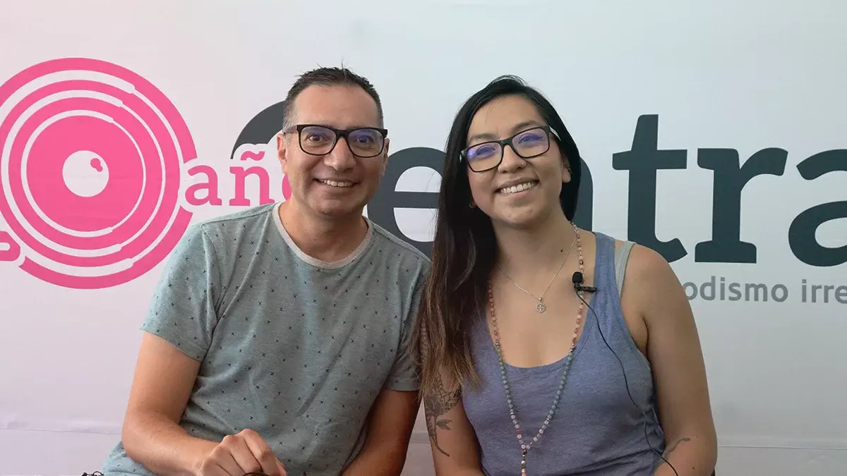 Yonadab Cabrera Cruz y Alexa Vázquez.
