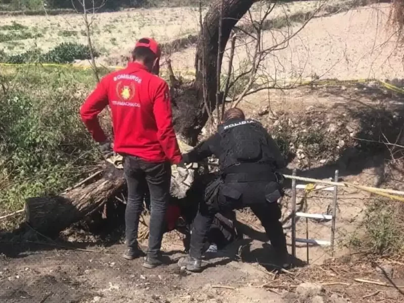 Hallan tres cuerpos en Cuapiaxtla.