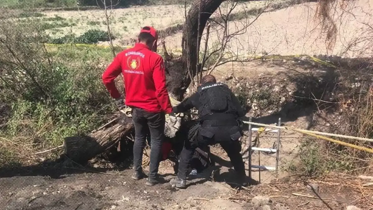 Hallan tres cuerpos en Cuapiaxtla.