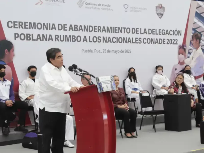 Convoca MBH a deportistas poblanos a representar al estado con entrega y corazón