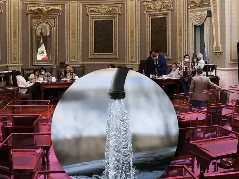 Desprivatización del agua en Puebla.