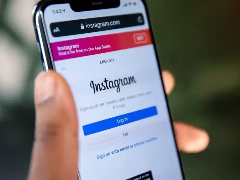 Instagram, red social.