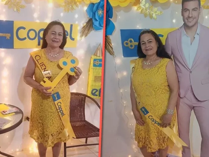 Fiesta temática de Coppel.
