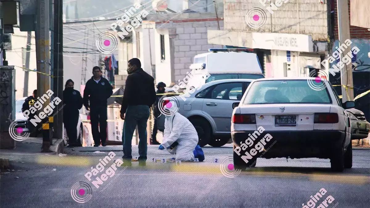 Sujetos asesinan a un hombre frente a su hijo en Puebla.