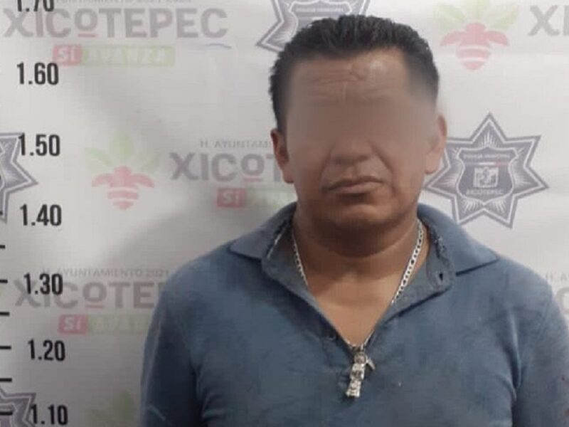 Detiene SSPTM de Xicotepec a presuntos ladrones de baterías