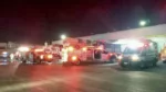 Incendio en la Central de Abasto.