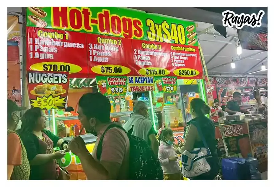 Guía para comer en la Feria de Puebla con menos de 100 pesos