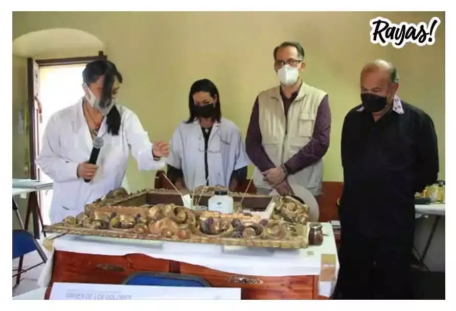 Los trabajos corren a cargo de los expertos en restauración del INAH.