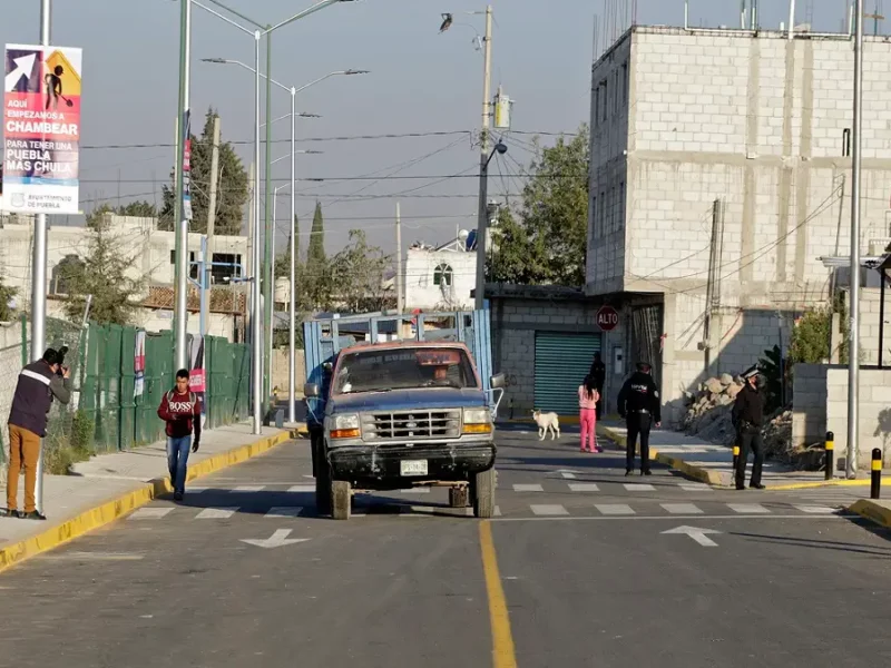 Programa para pavimentar calles en juntas auxiliares de Puebla iniciaría en junio