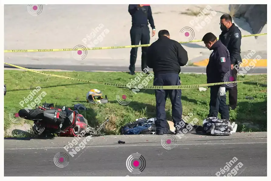 Motociclista muere en el Periférico.