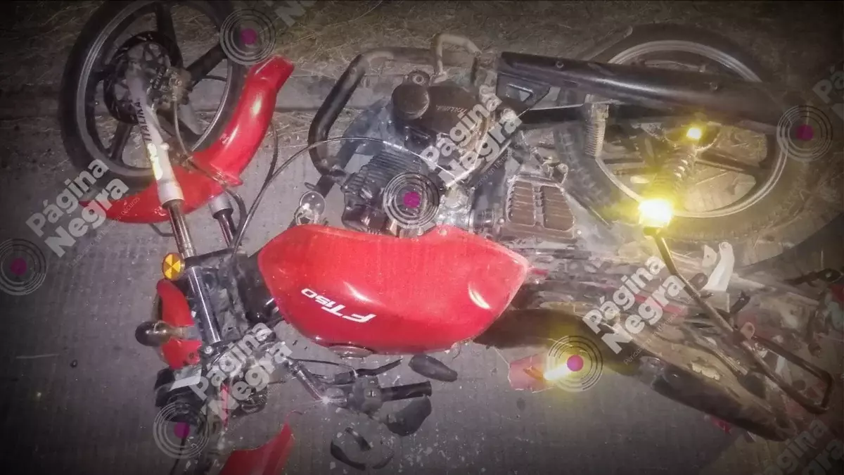 Motociclista arrollado en el Periférico.