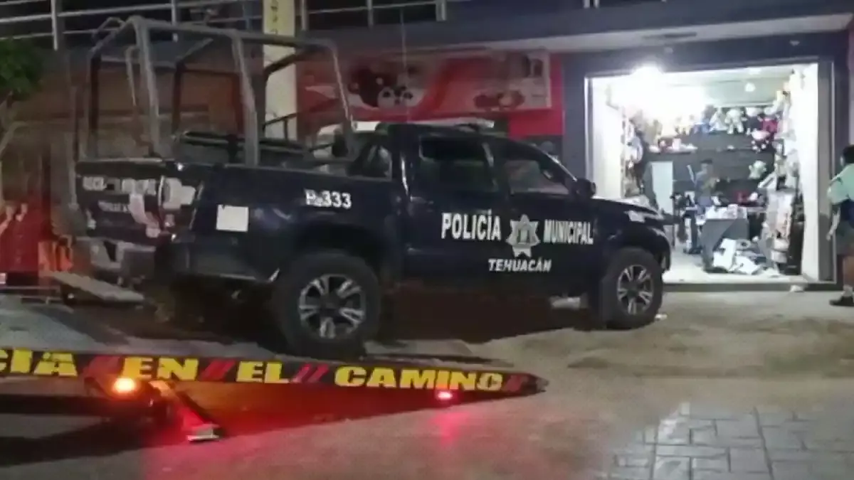 Patrulla de Tehuacán atropella a mujeres.
