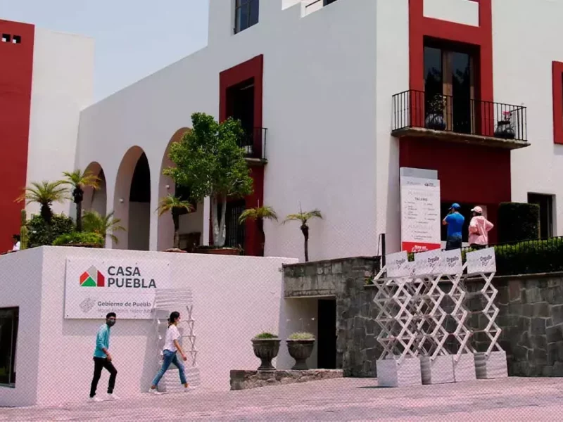 Barbosa gastó tres veces menos que RMV en la remodelación de Casa Puebla