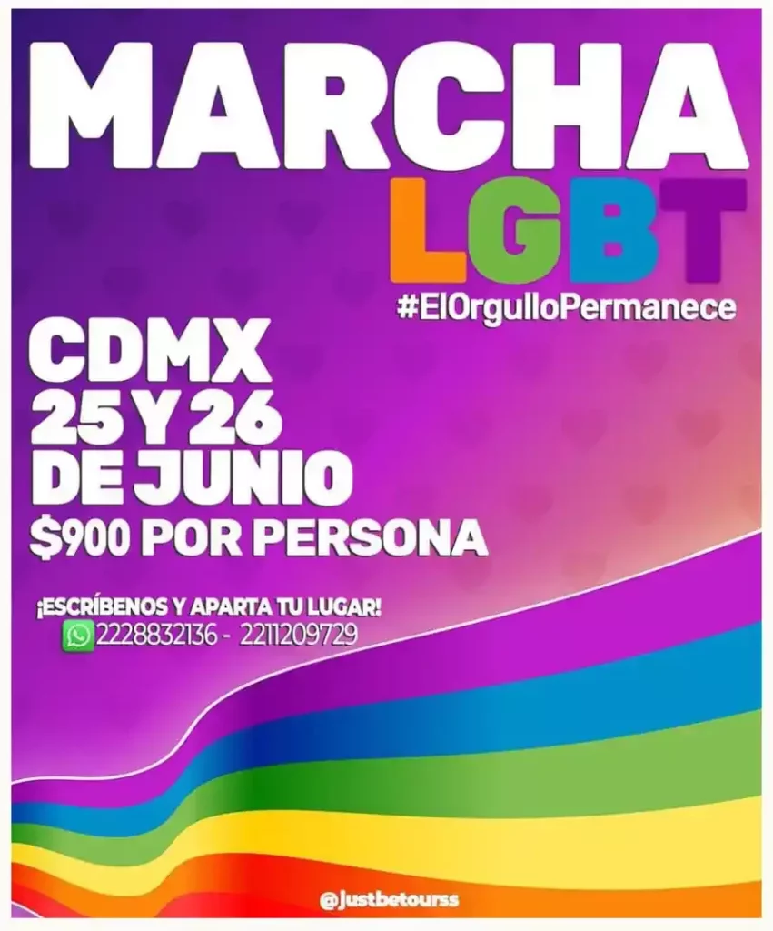 Marcha LGBT en la CdMx.