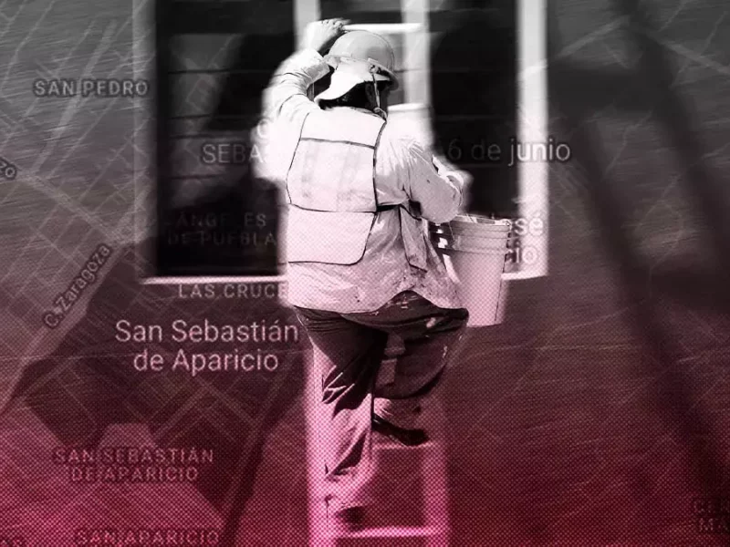 Trabajador de una construcción falleció al caer de una escalera.