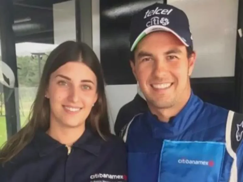 Sergio Pérez y Carola Martínez.