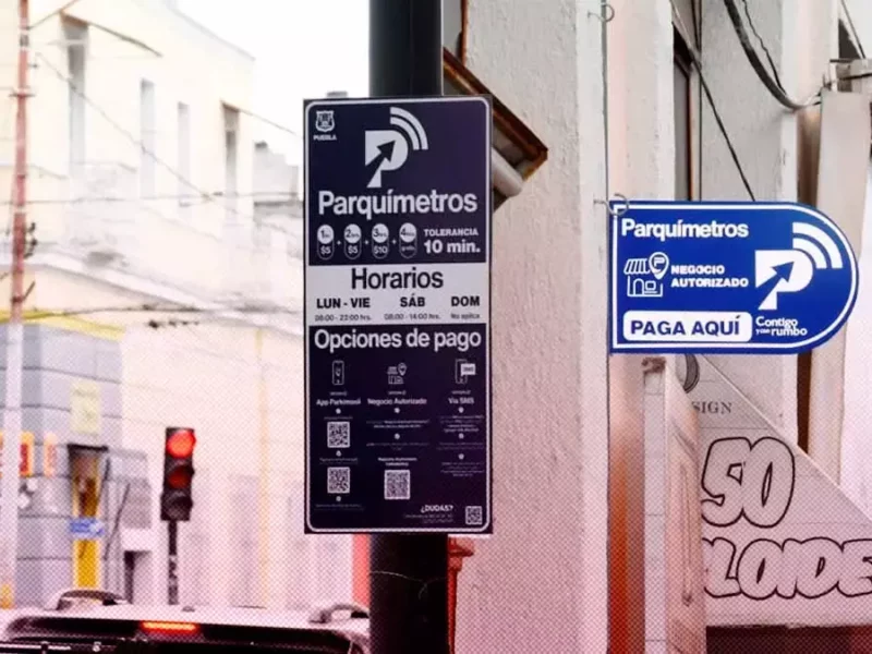 operación de parquímetros