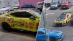 Grafitean auto del influencer Simon Ahued.