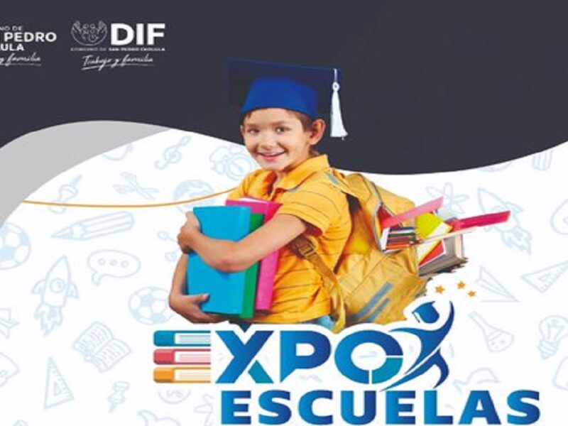 Ayuntamiento de San Pedro Cholula invita a la expo escuelas 2022
