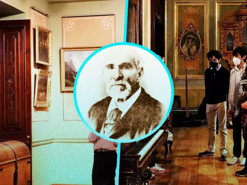 José Luis Bello y González coleccionista en Puebla.