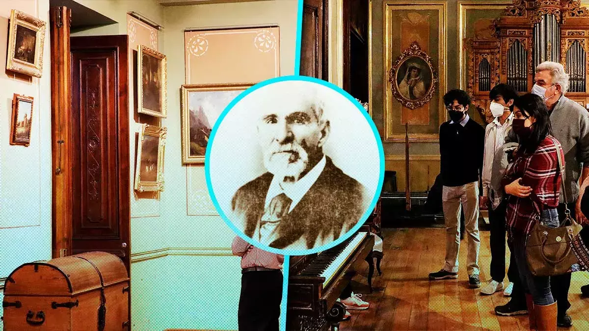José Luis Bello y González coleccionista en Puebla.