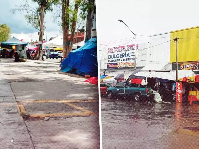 La periferia de Puebla se ha convertido en espacio libre para ambulantes