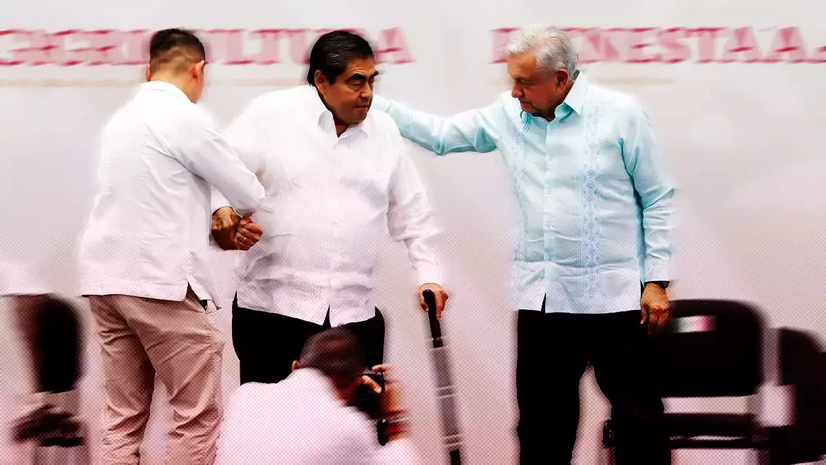 López Obrador consiente a Barbosa con fondo para acciones de seguridad pública por 261 mdp