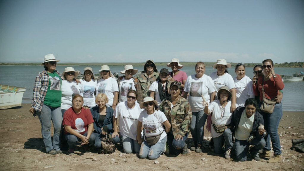 El grupo de madres buscadoras es originario de Sinaloa.