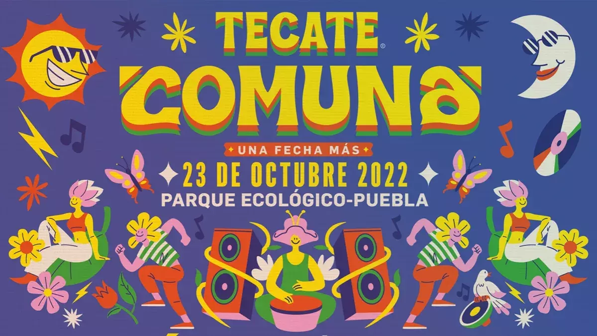 Festival Tecate Comuna tiene segunda fecha en Puebla.