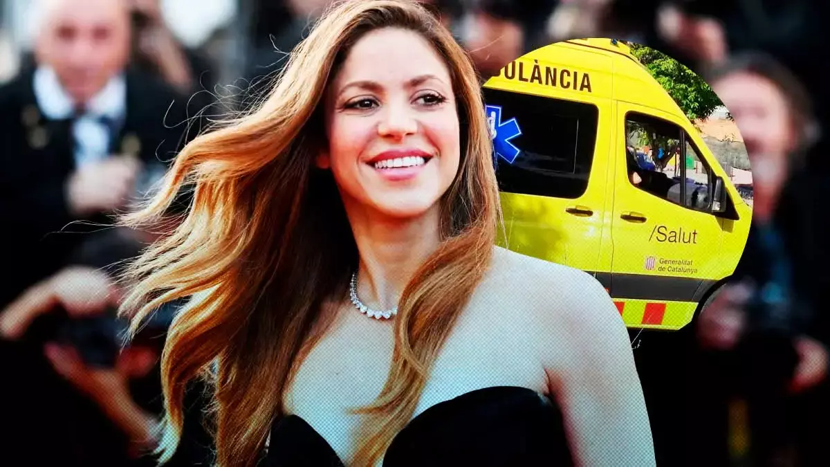 Shakira va a dar al hospital