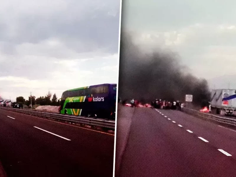 Cierran la autopista Puebla-Orizaba