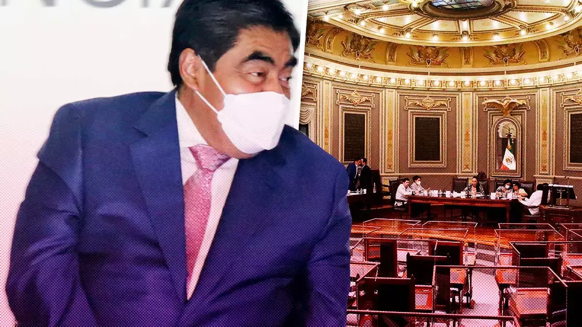 Barbosa envía paquete de iniciativas al Congreso del Estado de Puebla.