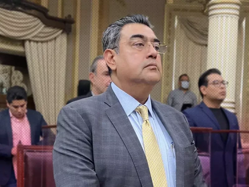 Sergio Salomón Céspedes, diputado local por Morena.