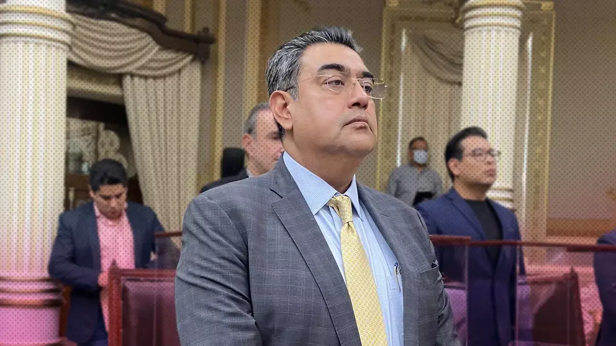 Sergio Salomón Céspedes, diputado local por Morena.