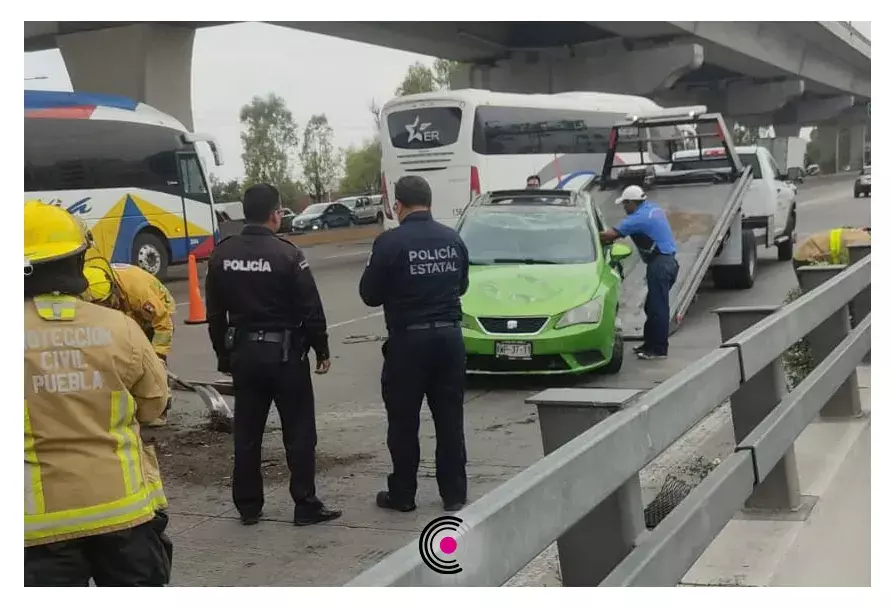 Volcadura automóvil dejó lesionado en Villa Frontera.